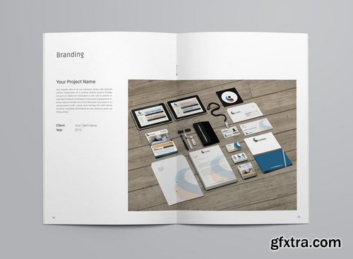 InDesign Portfolio Templete