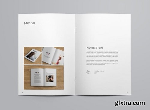 InDesign Portfolio Templete