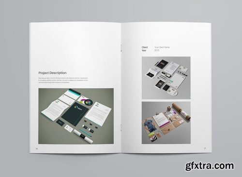 InDesign Portfolio Templete