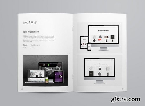 InDesign Portfolio Templete