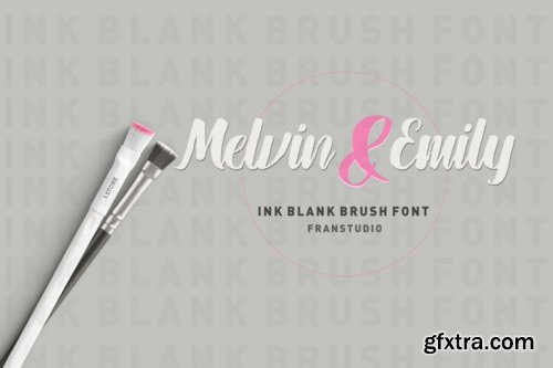 Ink Blank Font Family - 2 Fonts