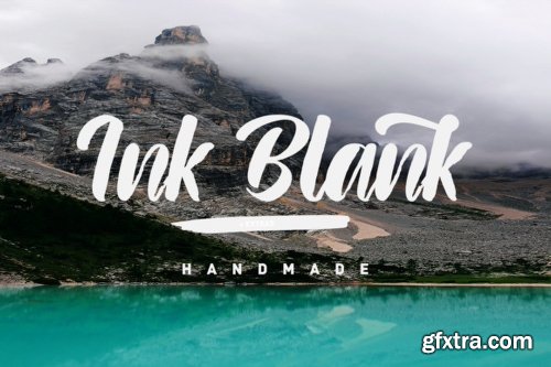 Ink Blank Font Family - 2 Fonts