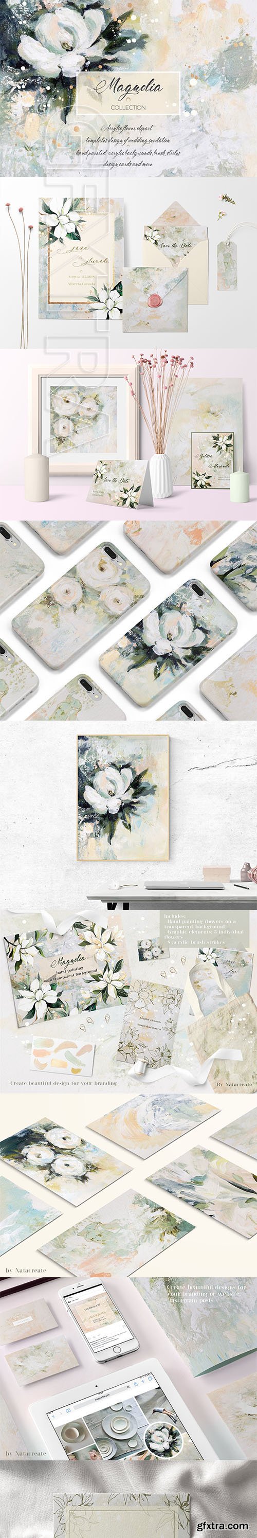 CreativeMarket - Magnolia Collection 2636911