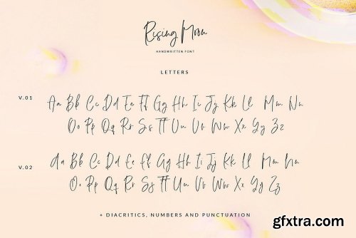 CreativeMarket Rising Moon Handwritten Font 2690794