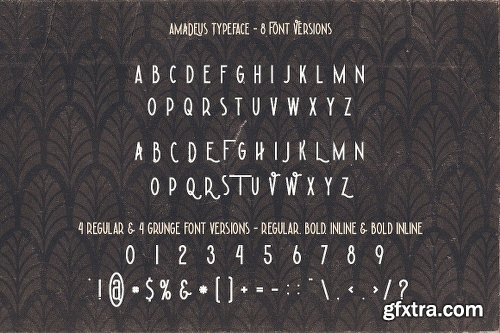 CreativeMarket Amadeus - Display Font 2939823