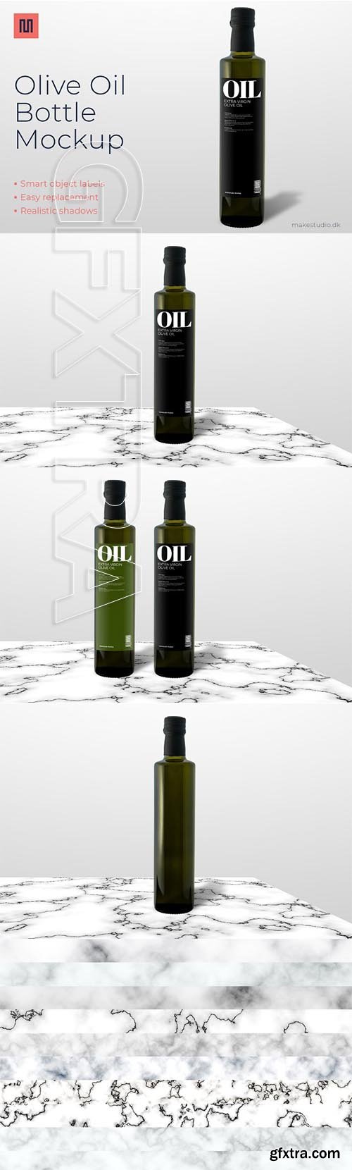 CreativeMarket - Olive oil - Bottle mockup 2796269