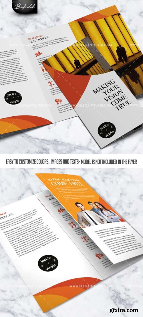 Brochure V 18 2018 Tri-Fold Brochure PSD Template