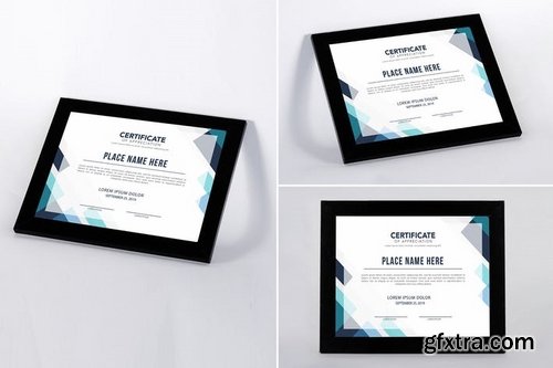 Certificate Frame Mock Up