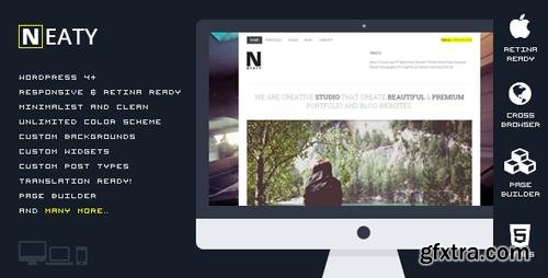 ThemeForest - Neaty v1.0.1 - Responsive Portfolio WordPress Theme - 10989323