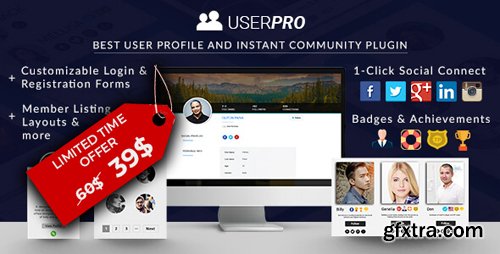 CodeCanyon - UserPro v4.9.27 - Community and User Profile WordPress Plugin - 5958681 - NULLED