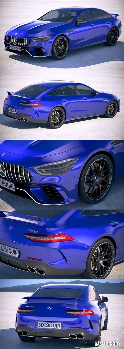 Mercedes AMG GT63 2019 3D Model