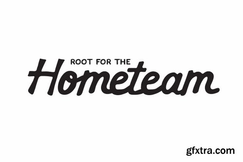 CreativeMarket Homestead - Vintage Athletic Script 2440117