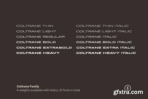 CreativeMarket Coltrane - Extended Sans Family 2400813