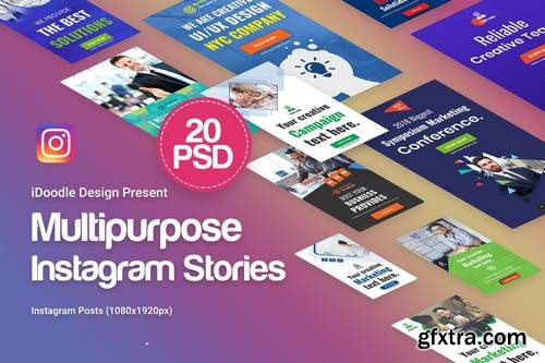 Creative Multipurpose Instagram Stories - 20PSD