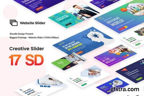 Creative Multipurpose Website Slider - 17 PSD