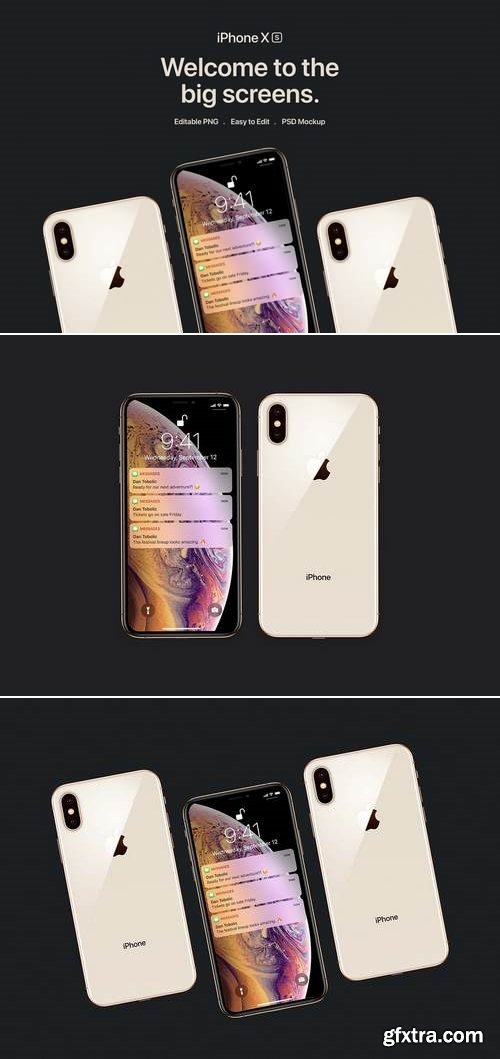 New iPhone XS Mockup