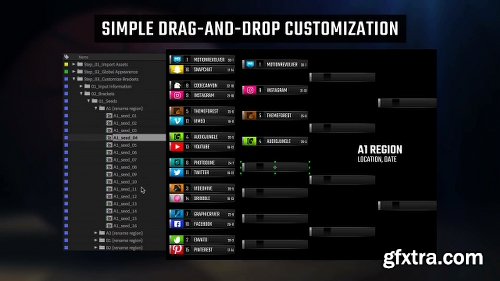 Videohive Bracketology - Sports Tournament Bracket 21488906