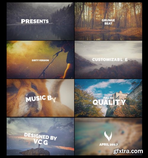 Videohive Grunge Beat Opener 19832951