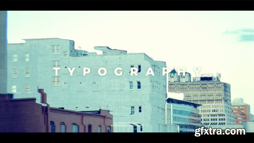 Videohive Modern Typography Slideshow 20135040