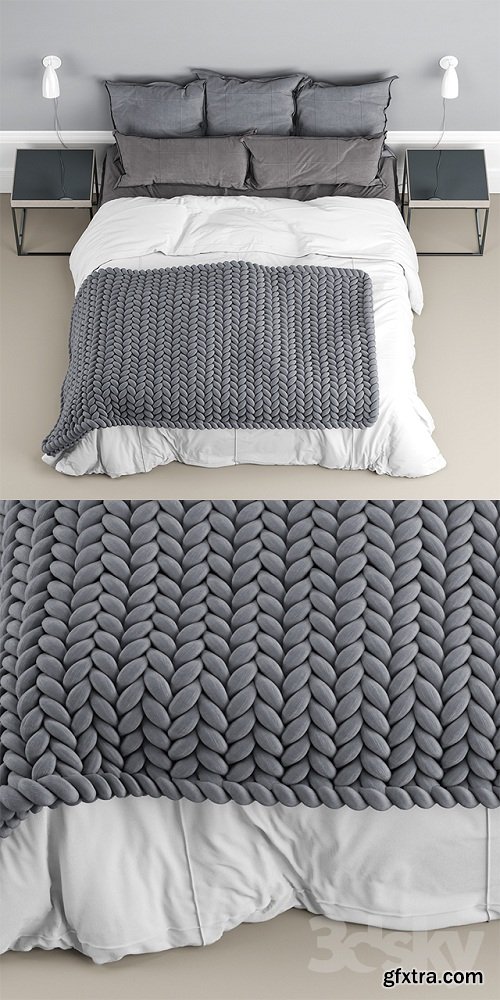 Scandinavian Bed