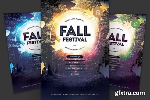 Fall Festival Flyers