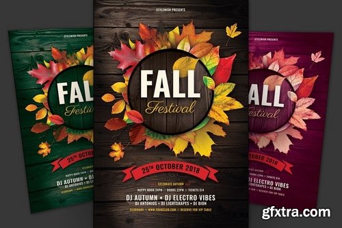 Fall Festival Flyers