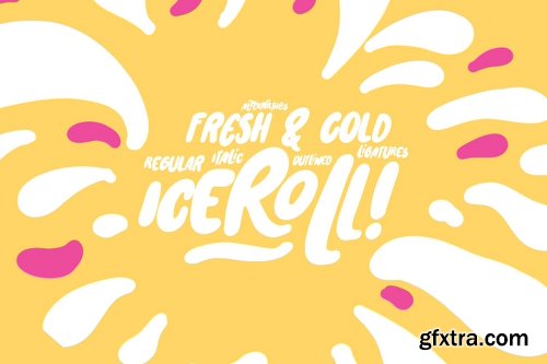 CreativeMarket Iceroll Font 2622087