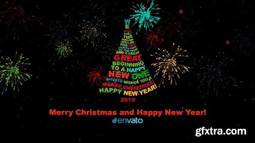 Videohive Christmas Tree Greetings 2019 9562150