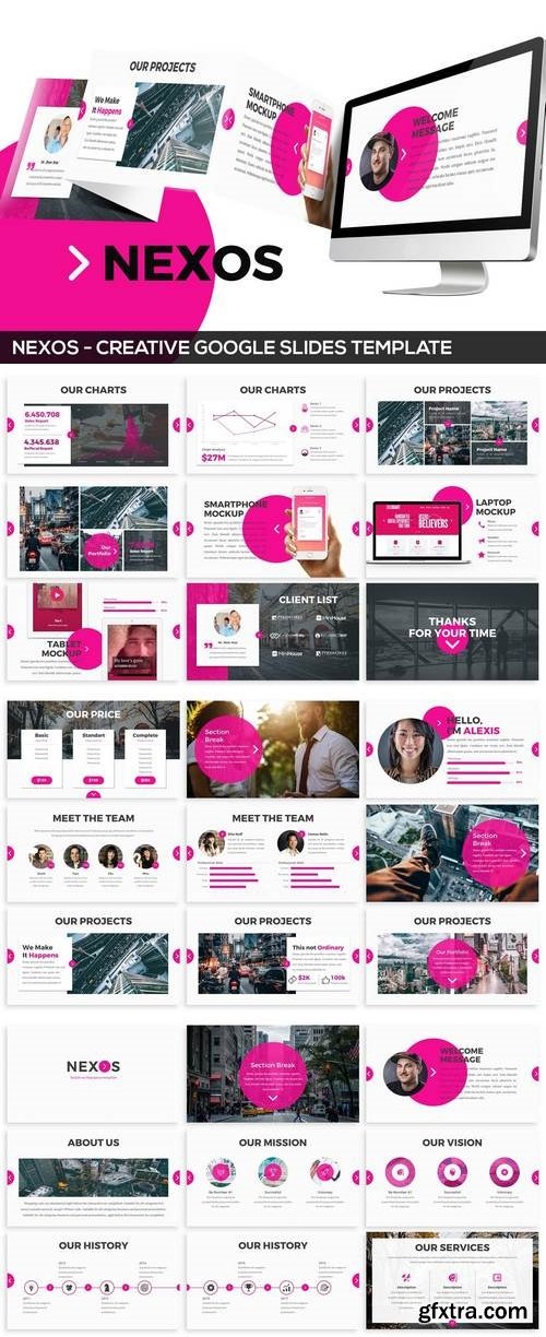 Nexos - Creative Google Slides Template