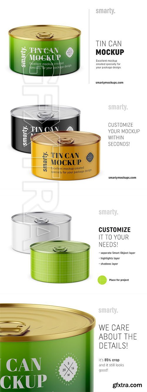 CreativeMarket - Tin can mockup 2926117