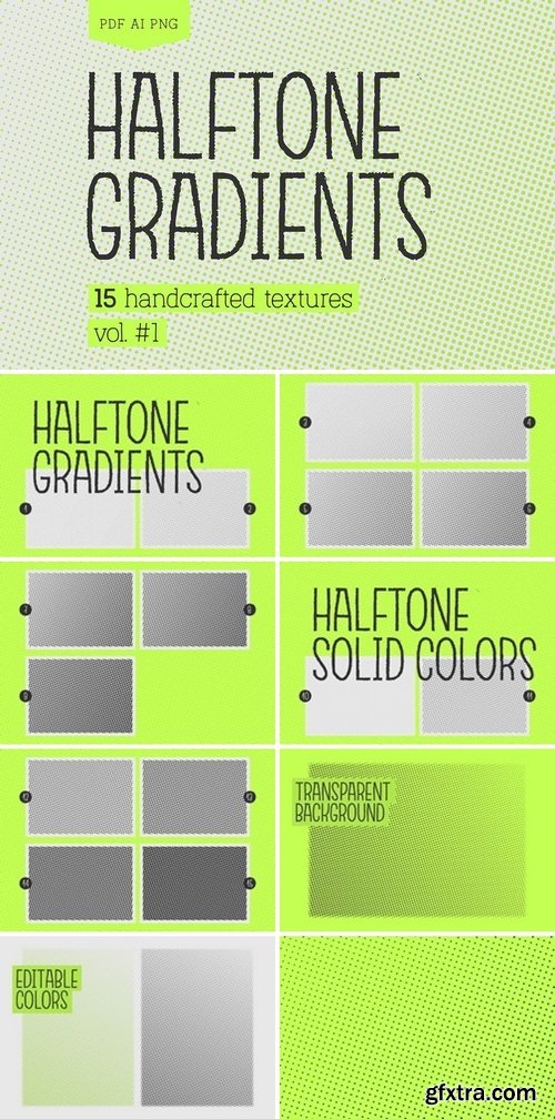 CM - Halftone Gradients Vol.#1  2914466