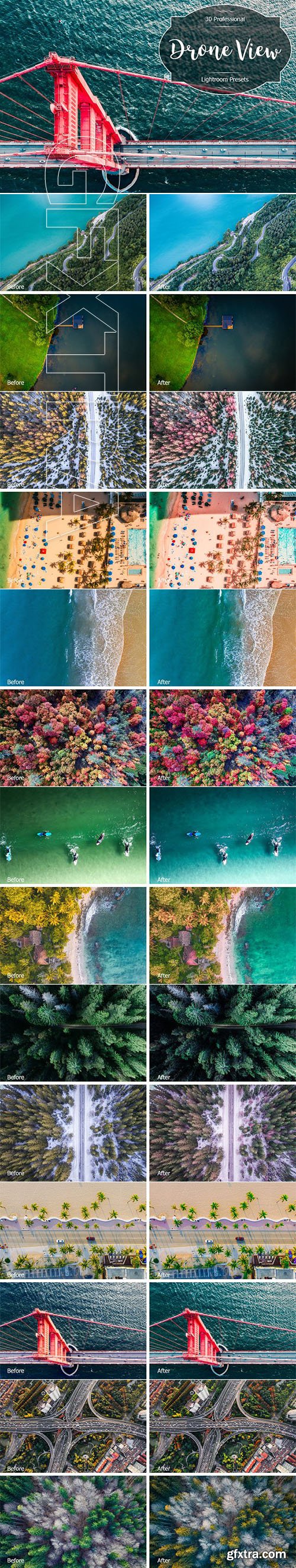 CreativeMarket - Drone View Lr Presets 2941080