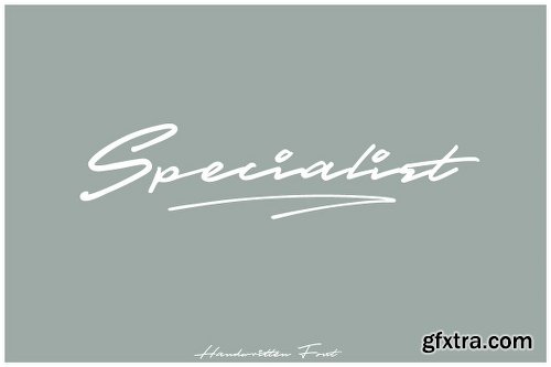 CreativeMarket Specialist Handwritten Font 1615940