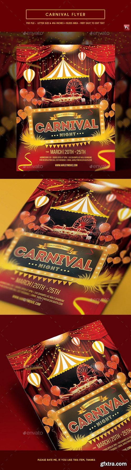 Graphicriver - Carnival Flyer 19189076