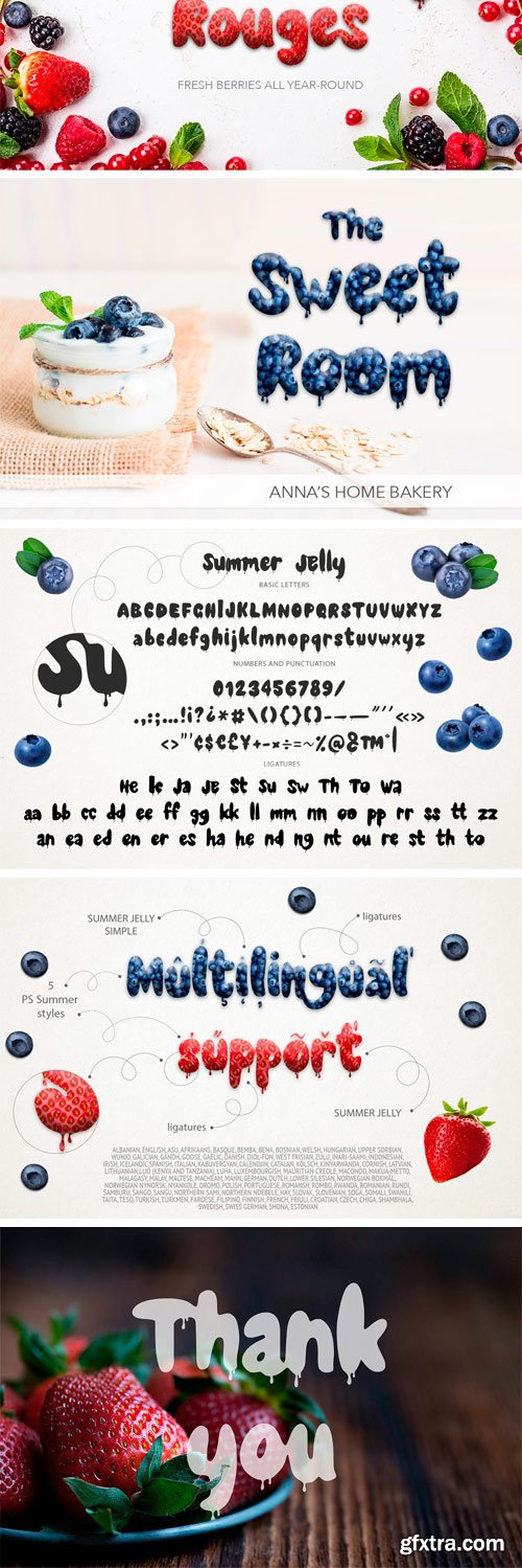 Summer Jelly Font