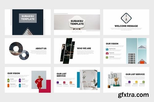 Subaksu  Minimal Studio Powerpoint Template