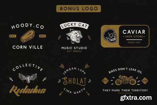 CreativeMarket Comodo Font Family + Illustrations 2905620