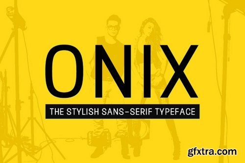 CreativeMarket ONIX - Stylish Typeface + Web Fonts 2439776