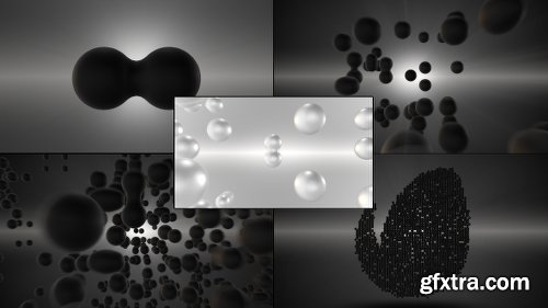 Videohive Metaballs Organic Element Logo Opener 18588814