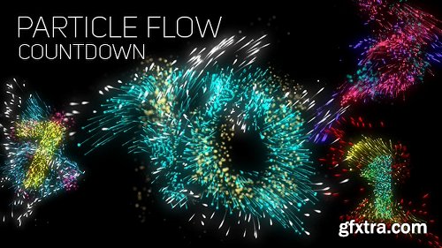 Videohive Particle Flow Countdown 20692236