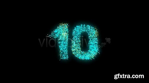 Videohive Particle Flow Countdown 20692236