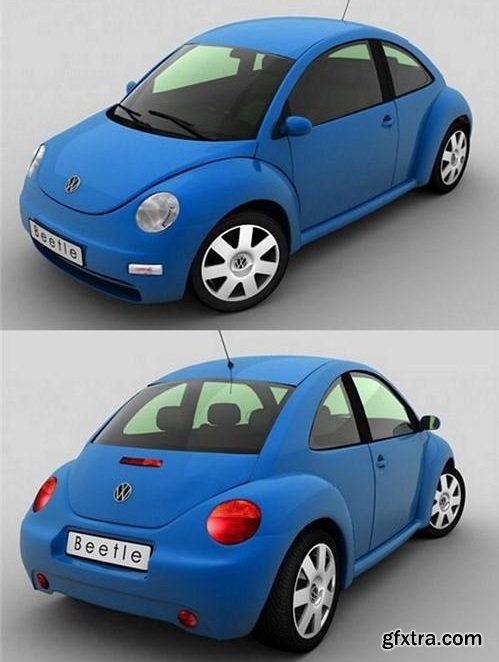 Volkswagen Beetle 3D Model