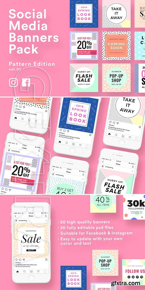 Social Media Banner Templates Vol1