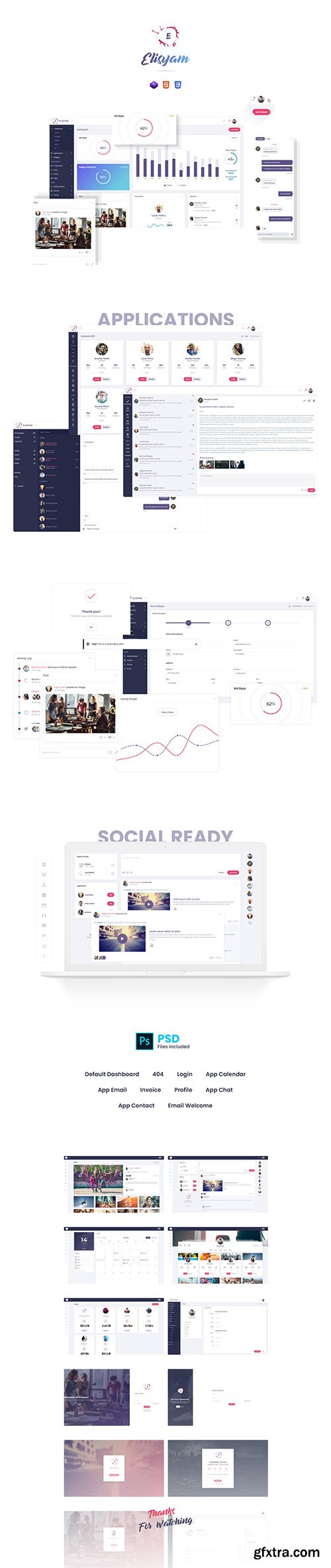 Elisyam Admin Template