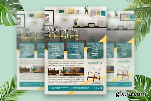 Home Interior Design Flyer