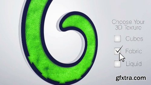 Videohive 3D Textures Logo Creator 5898219