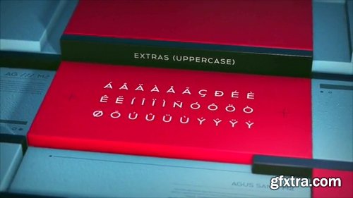 Videohive Agus Sans / M2 - Animated Font 20579787