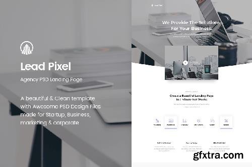 LeadPixel - Agency PSD Landing Page