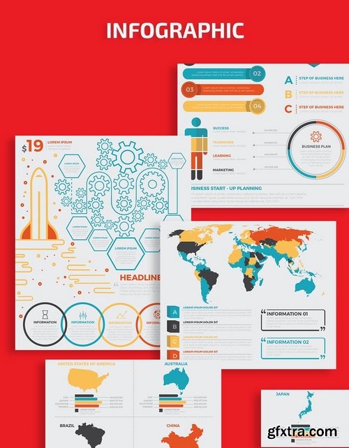 Big Infographics Template Design