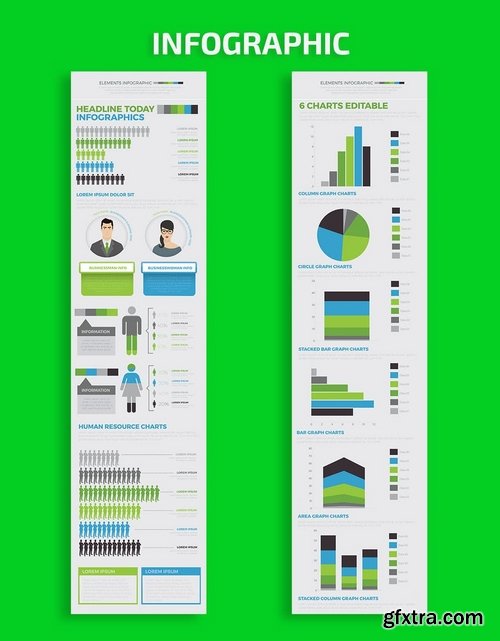 Exclusive Infographics Elements Design